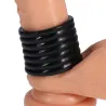 RockSolid by Doc Johnson Cockring The Cage 25 mm - Longueur 5 cm Noir